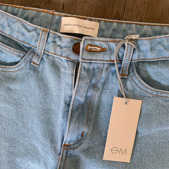 NWT Objects Without Meaning frayed flare jeans - Picture 5 of 11